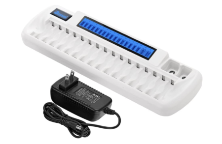 単3形・単4形兼用充電器をご用意しました。