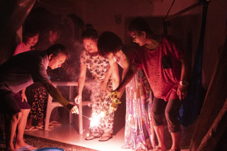 沖縄あるある！花火！シャボン！