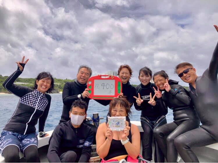 記念ダイブ・・・一緒にダイビング