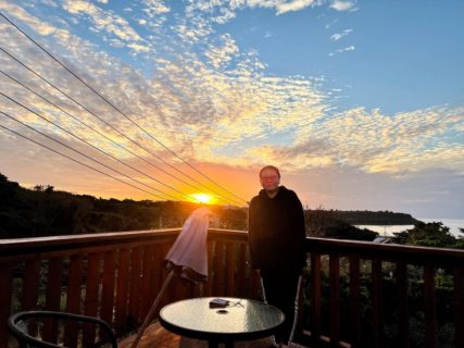 弾丸で来て頂きました。